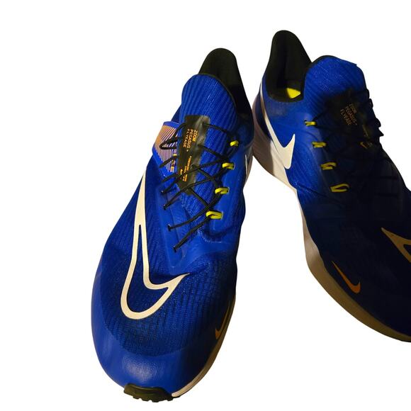 Nike Zoom Pegasus Flyease Men's Shoes Blue/White 11 Preowned, Athletic Stylish - Picture 8 of 13
